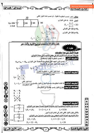 مذكرة فيزياء 3ث