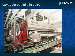 Lavaggio bottiglie in vetroLavaggio bottiglie in vetro
 