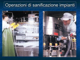 Operazioni di sanificazione impiantiOperazioni di sanificazione impianti
 