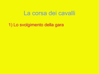 I giochi olimpici (unitaria 2012)