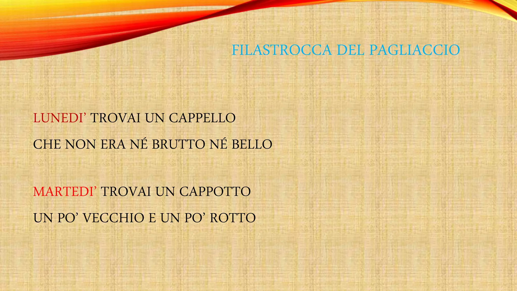 I giorni della settimana 3 | PPT