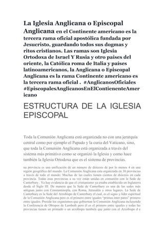 Iglesia anglicana en colombia oficial, iglesia episcopal anglicana co…