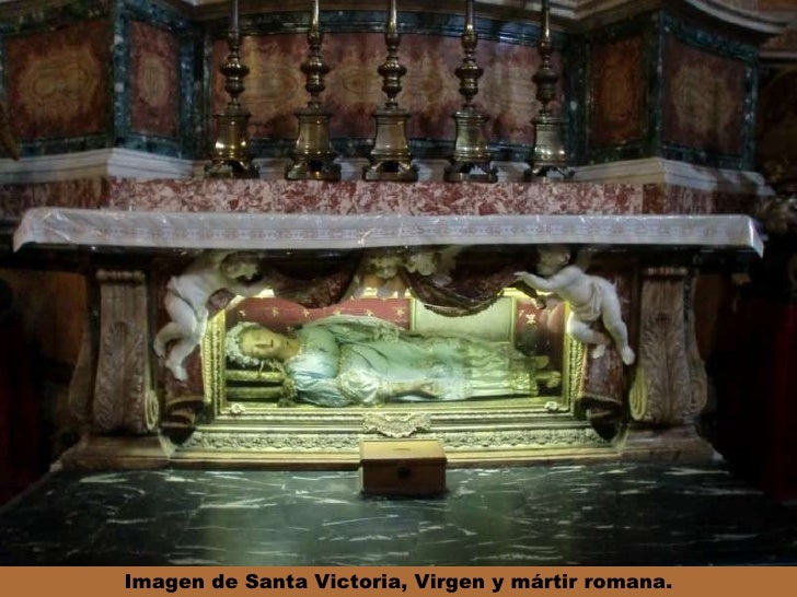 Resultado de imagen para Santa Victoria virgen y martir