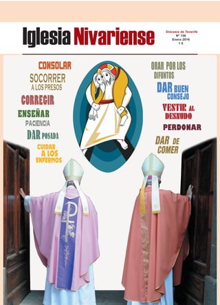 IglesiaNivariense Diócesis de Tenerife
Nº 156
Enero 2016
1 €
 