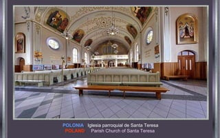 POLONIA .  Iglesia parroquial de Santa Teresa POLAND .  Parish Church of Santa Teresa   