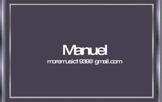 Manuel [email_address] 