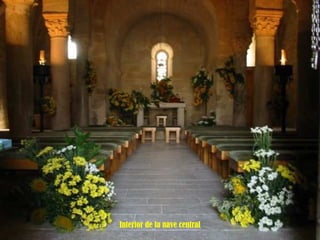 Interior de la nave central 
 