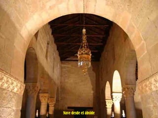Nave desde el ábside 
 