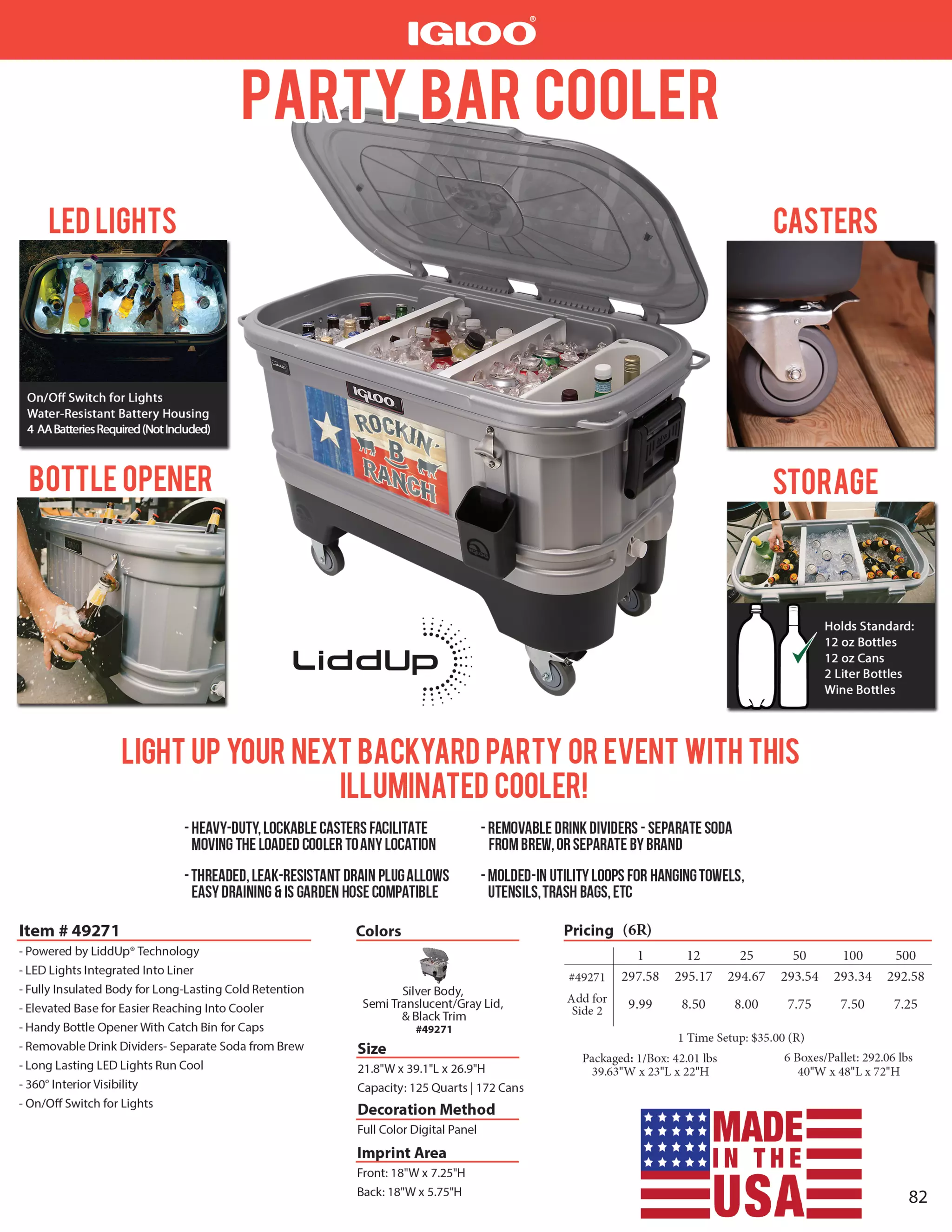 Igloo party bar cooler PDF