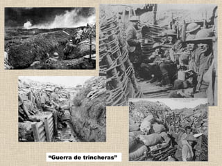 “Guerra de trincheras”
 
