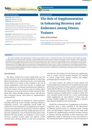 Creatine and Muscle Recovery: Why Athletes Use It