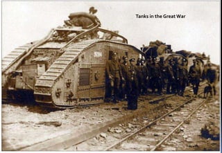 Tanks in the Great War
 
