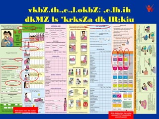 vkbZ.th.,e.,l.okbZ: ,e.lh.ih
             dkMZ ls ‘krksZa dk lR;kiu




Write dates when the mother
attended cousnelling session       Write dates when the mother
                                    attended IYCF cousnelling
                                         session session
 
