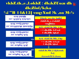 vkbZ.th.,e.,l.okbZ : dk;kZUo;u dh
           dk;Zfof/k;ka
¼i`”B 14&15] vuqyXud ?k ,oa M-½
       lQkbZ lfefr
   xzkeh.k LokLF; ,oa       Efgyk ,oa cky fodkl
                                    ea=ky;
                            vkbZ.th.,e.,l.okbZ
                                vuqHkkx
     ekuhVfjaax lfefr
 Ifj;kstuk dk;kZUo;u ,oa
                           jkT; vkbZ.lh.Mh.,l lsy
    ekuhVfjaax lfefr         + 1 dk;ZØe leUo;d
     ftyk lapkyu ,oa           1 dk;ZØe lgk;d

                           ftyk vkbZ.lh.Mh.,l lsy
    ekuhVfjaax lfefr         + 1 dk;ZØe leUo;d
     jkT; lapkyu ,oa           1 dk;ZØe lgk;d


   ekuhVfjaax lfefr        vkbZ.lh.Mh.,l ifj;kstuk
  jk“Vªh; lapkyu ,oa                 Lrj
                             vkaxuokM+h dsanz
 