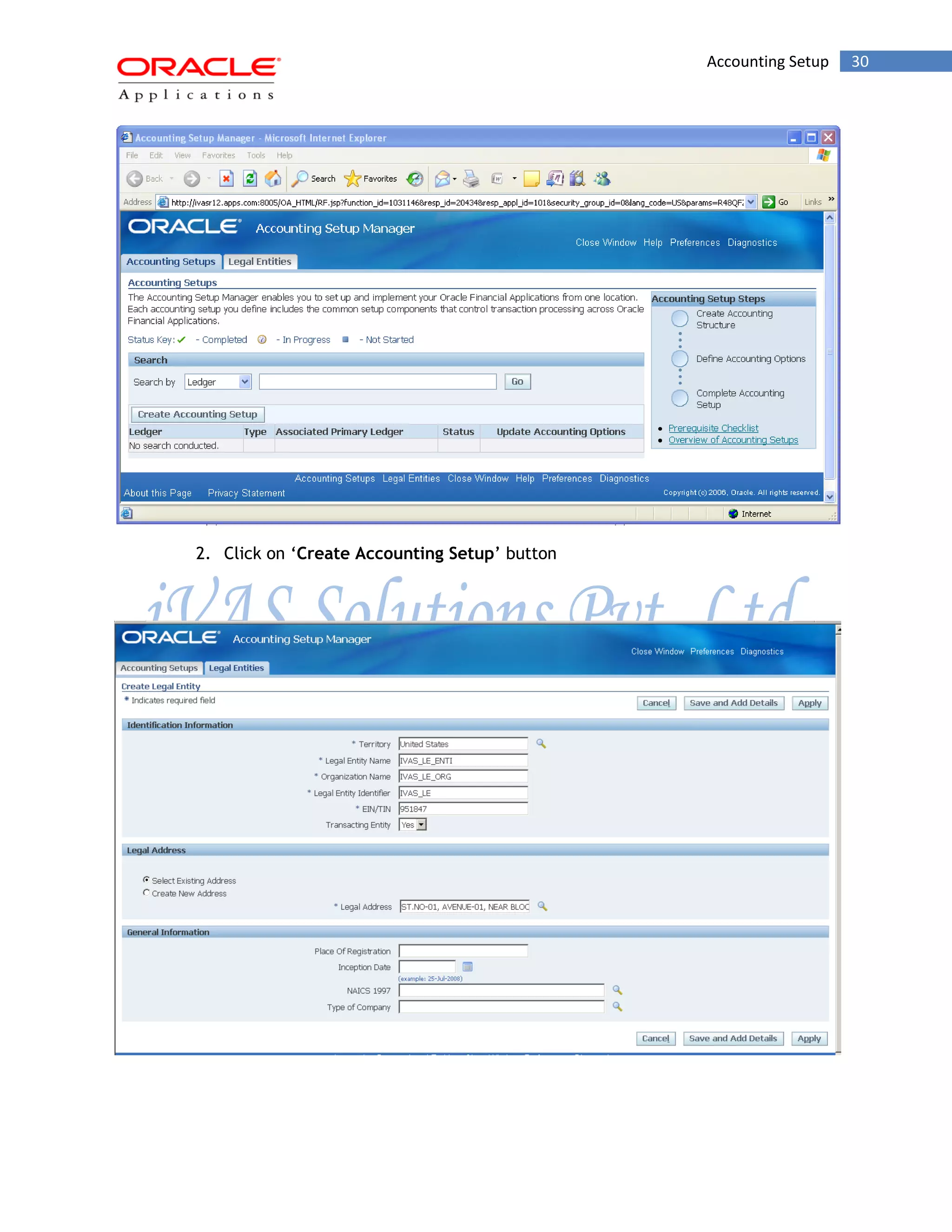 Oracle General ledger ivas | PDF