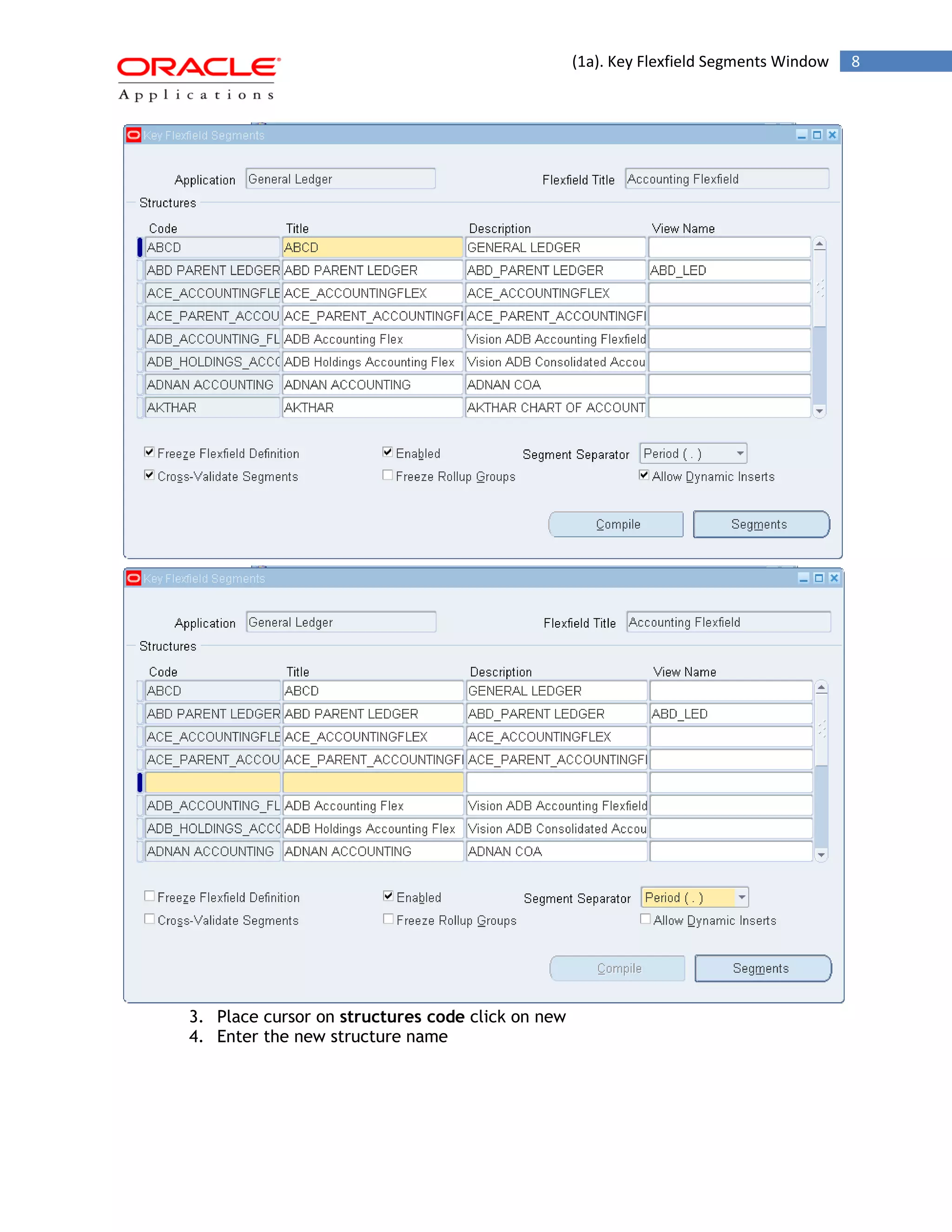 Oracle General ledger ivas | PDF