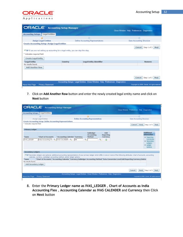 Oracle General ledger ivas | PDF