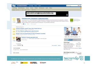 XI JORNADAS sobre Tecnologías de la Información para la Modernización de las Administraciones Públicas


                                                                                                         10
 
