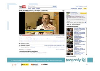 XI JORNADAS sobre Tecnologías de la Información para la Modernización de las Administraciones Públicas


                                                                                                         15
 