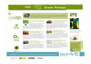 XI JORNADAS sobre Tecnologías de la Información para la Modernización de las Administraciones Públicas


                                                                                                         4
 