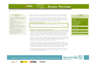 XI JORNADAS sobre Tecnologías de la Información para la Modernización de las Administraciones Públicas


                                                                                                         6
 