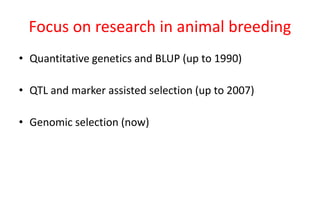 Heat tolerance, real-life genomics and GxE issues
