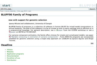 Heat tolerance, real-life genomics and GxE issues