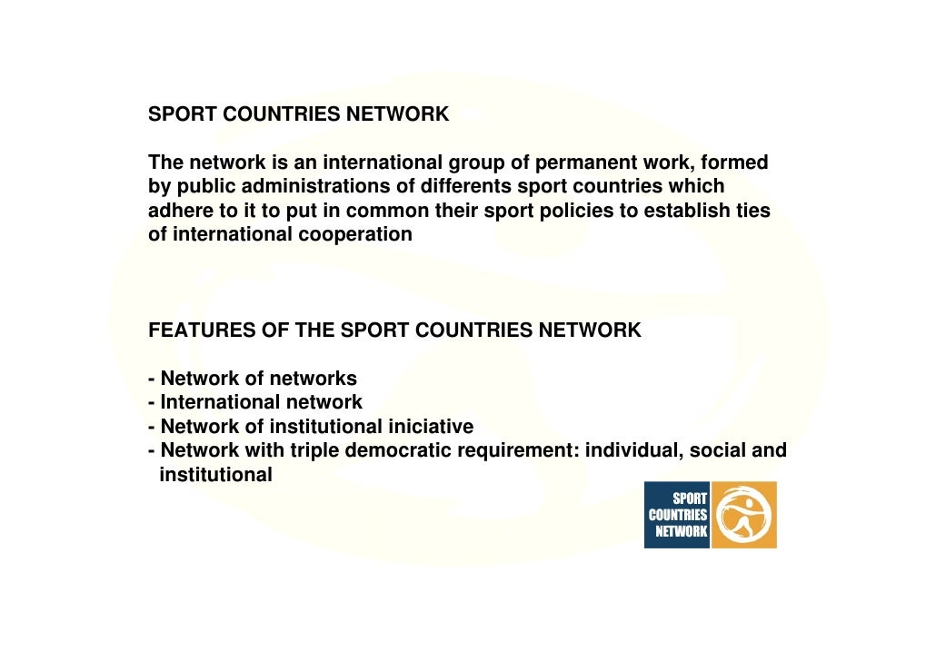 Sport and health policies