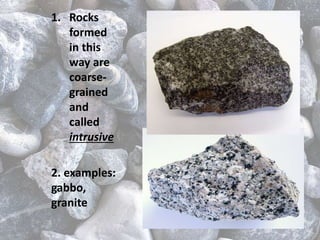 Gabbo Rocks Igneous rock | PPTX