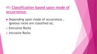Igneous Rock | PPTX