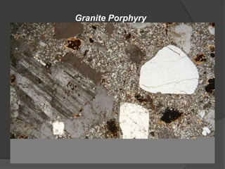 Igneous textures and structures | PPTX