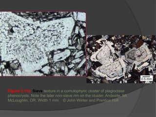 Igneous textures and structures | PPTX