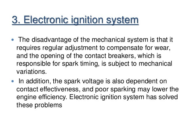 Ignition System Of Si Engine