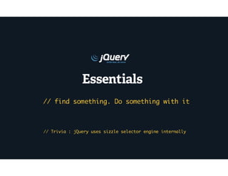 jQuery essentials - Selectors
