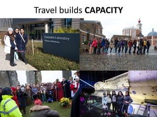Travel builds CAPACITY
 