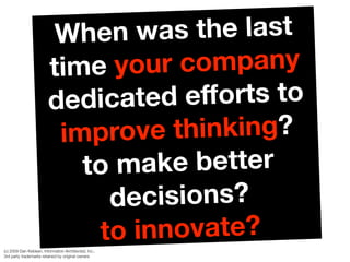 Get Your Innovation On - “Minds On” Slide 2