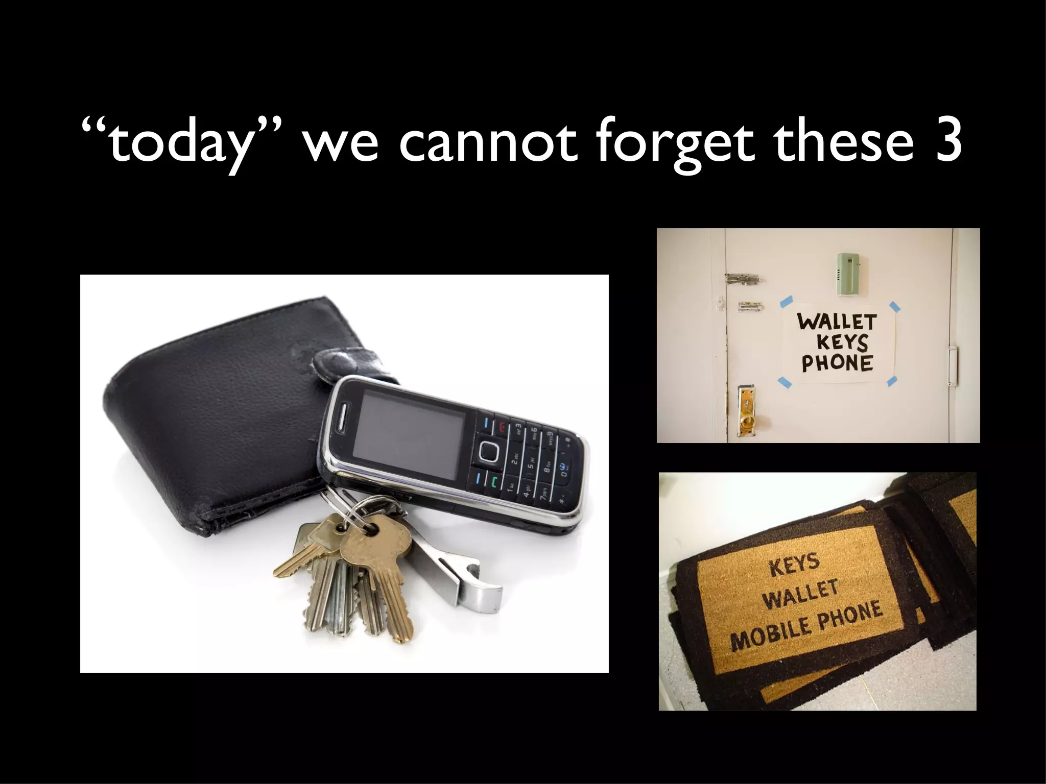 “ today” we cannot forget these 3