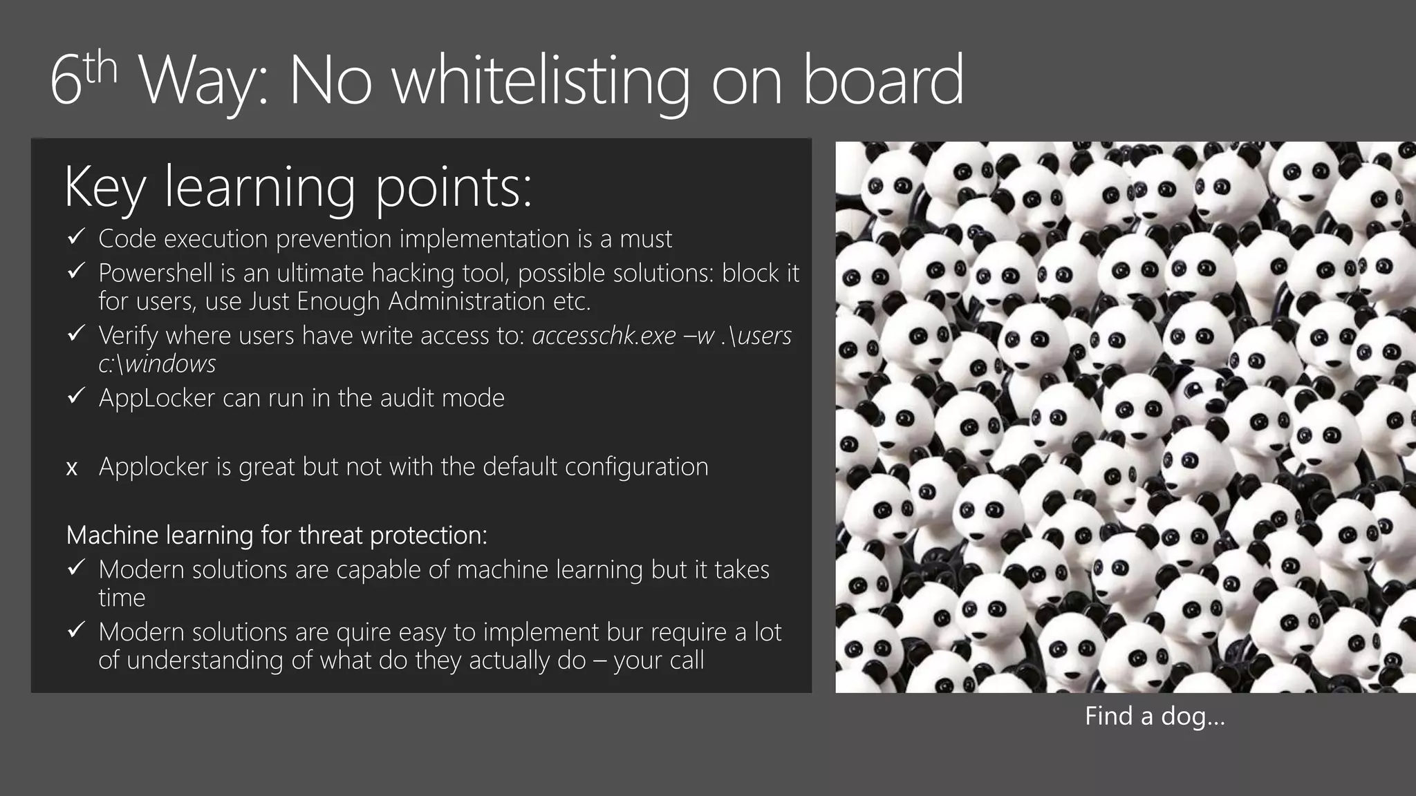 Key learning points:




x


 