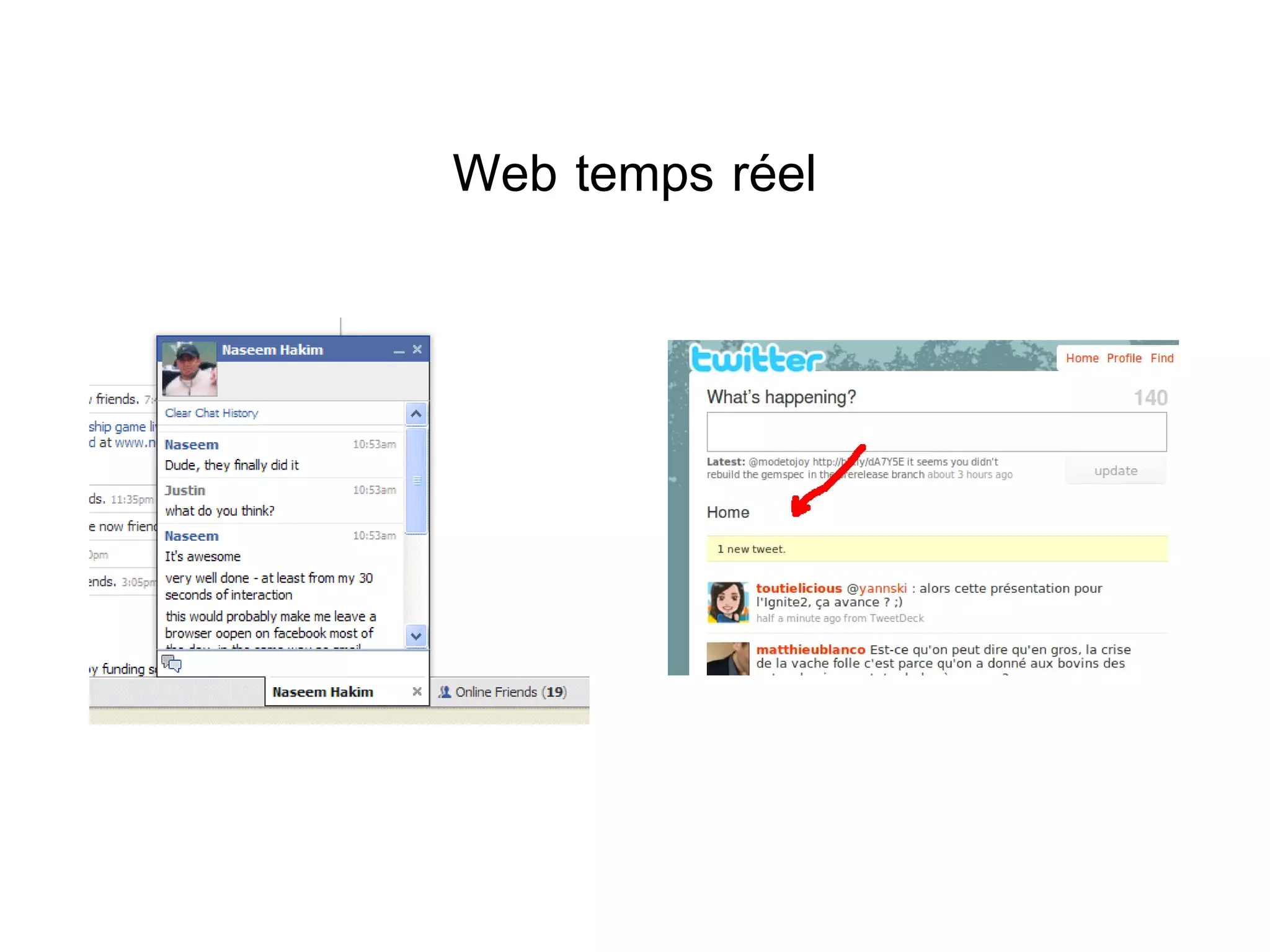 Web temps réel 