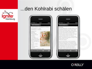 ...den Kohlrabi schälen 