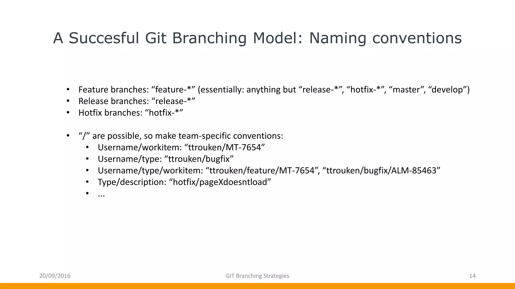 Git branching strategies | PPT