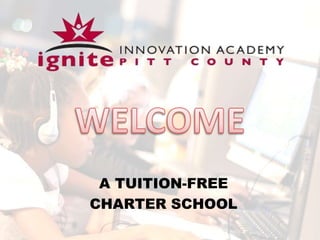 A TUITION-FREE
CHARTER SCHOOL
 
