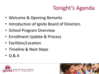 Ignite Innovation Academy Pitt Overview PPTX