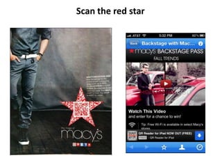 Scan the red star
 