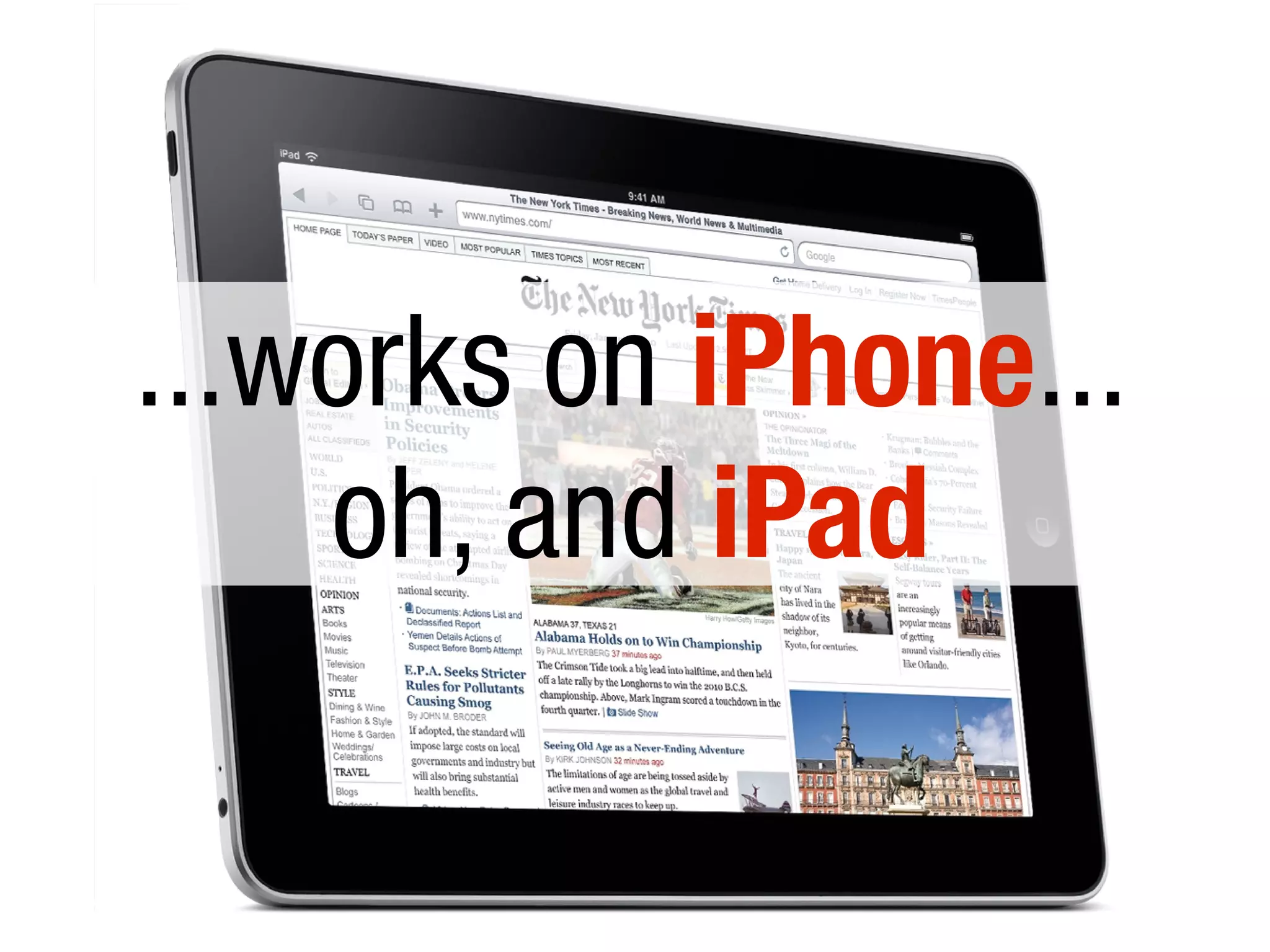 ...works on iPhone...
oh, and iPad