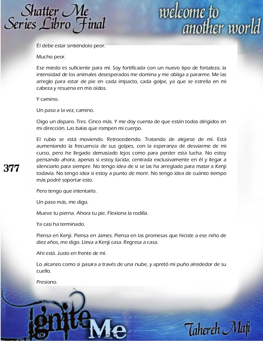 ignite me pages