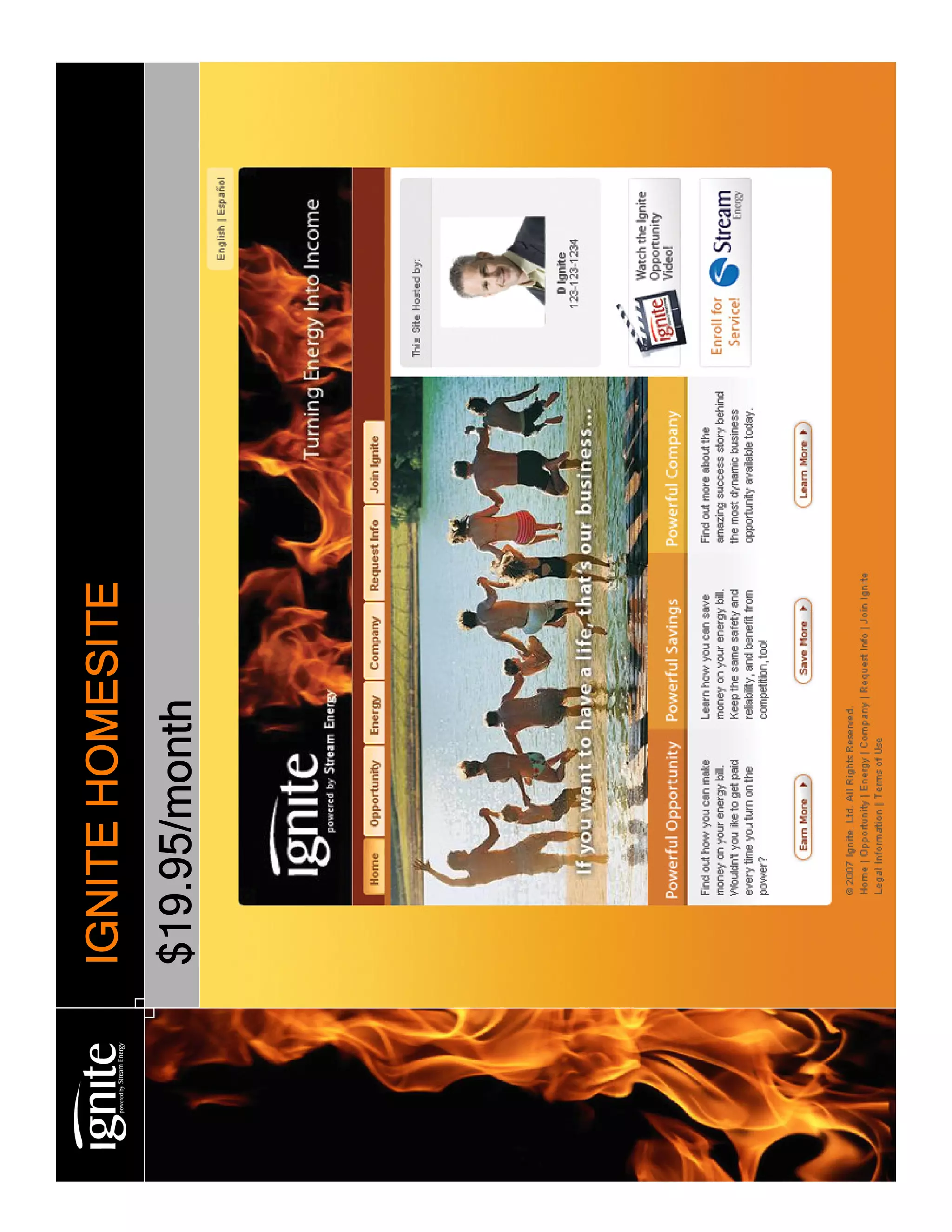 Stream Energy/Ignite Presentation