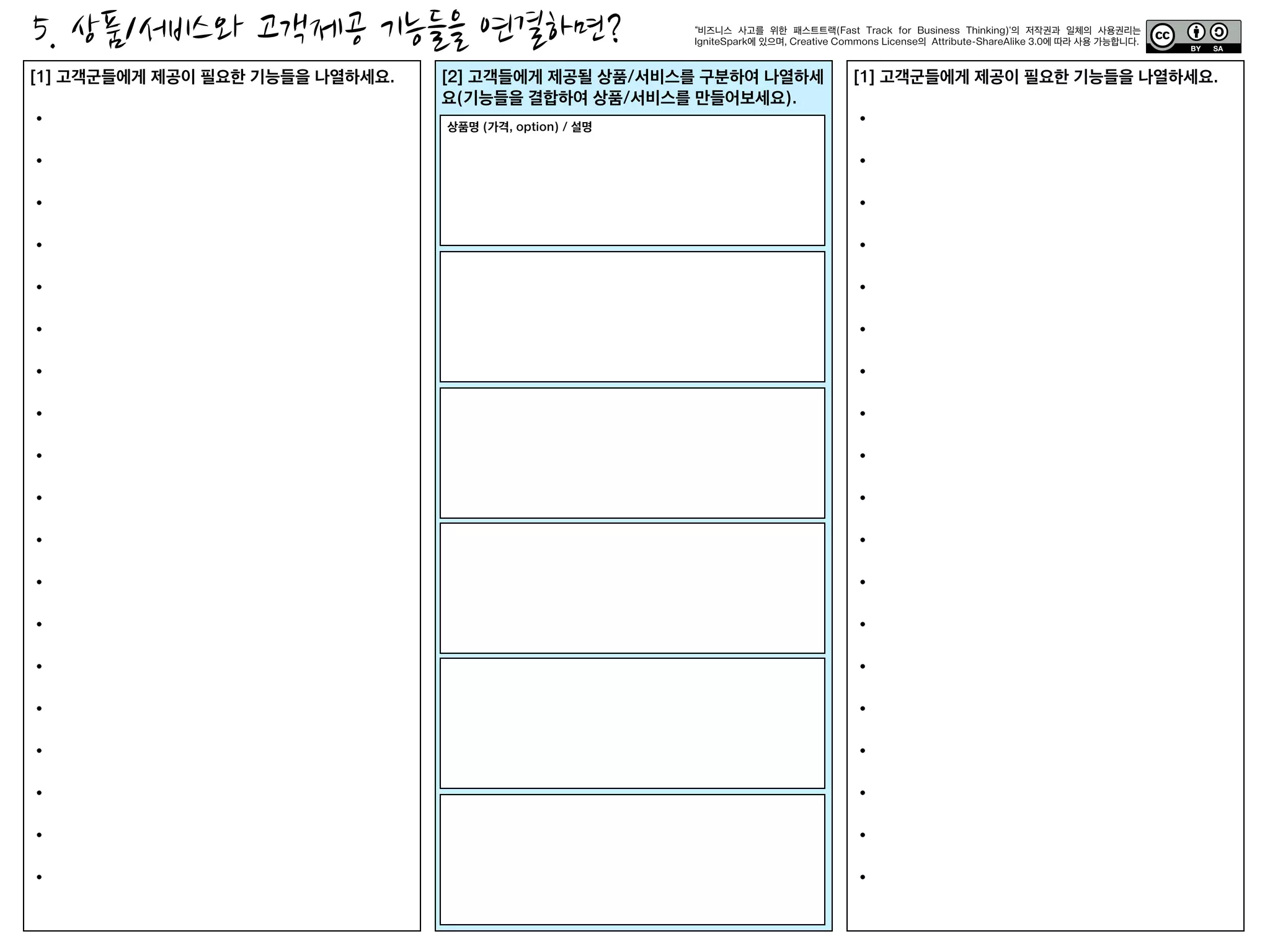  정리해보자.
비즈니스에서	
 
