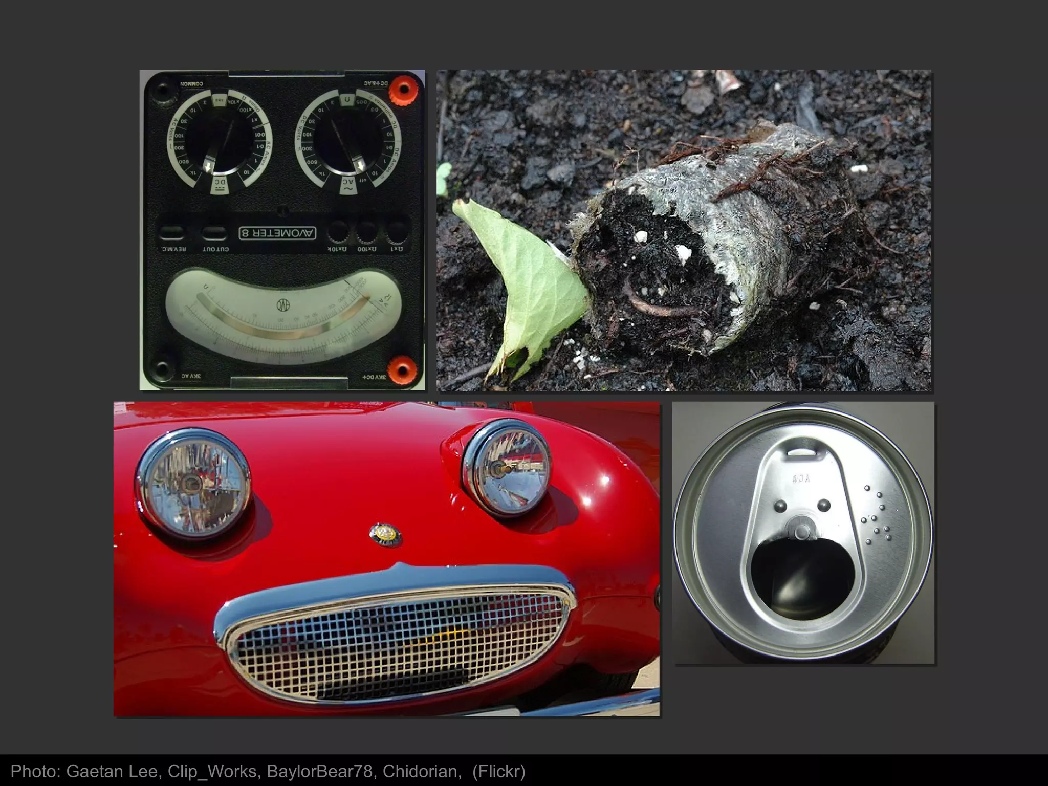 Photo: Gaetan Lee, Clip_Works, BaylorBear78, Chidorian,  (Flickr)