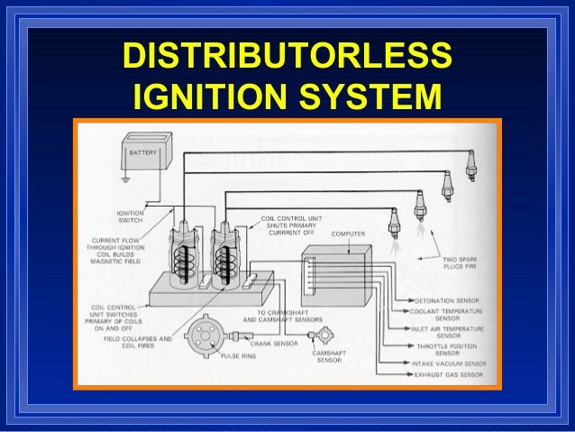 Ignition system magnetic sensor circuit diagram 